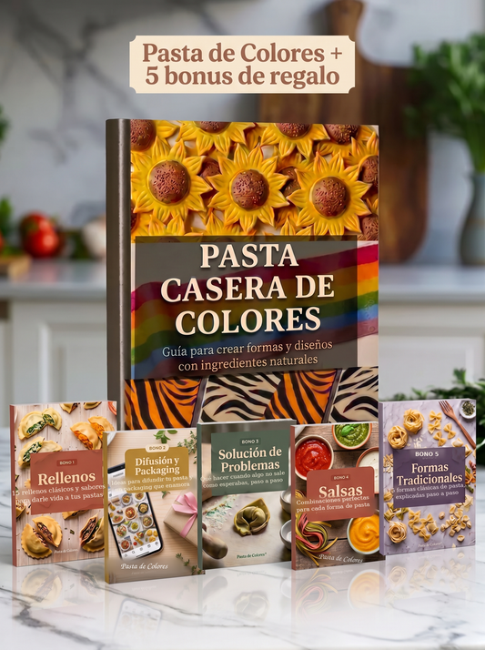 🍝Pasta De Autor: Amasando Colores, De La Masa Lisa A La Obra De Arte Que Se Vende Sola.